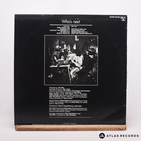 The Who - Who's Next - Reissue LP Vinyl Record - VG+/EX
