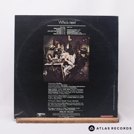 The Who - Who's Next - Bilbo Reissue A//4 B//4 LP Vinyl Record - VG+/VG+