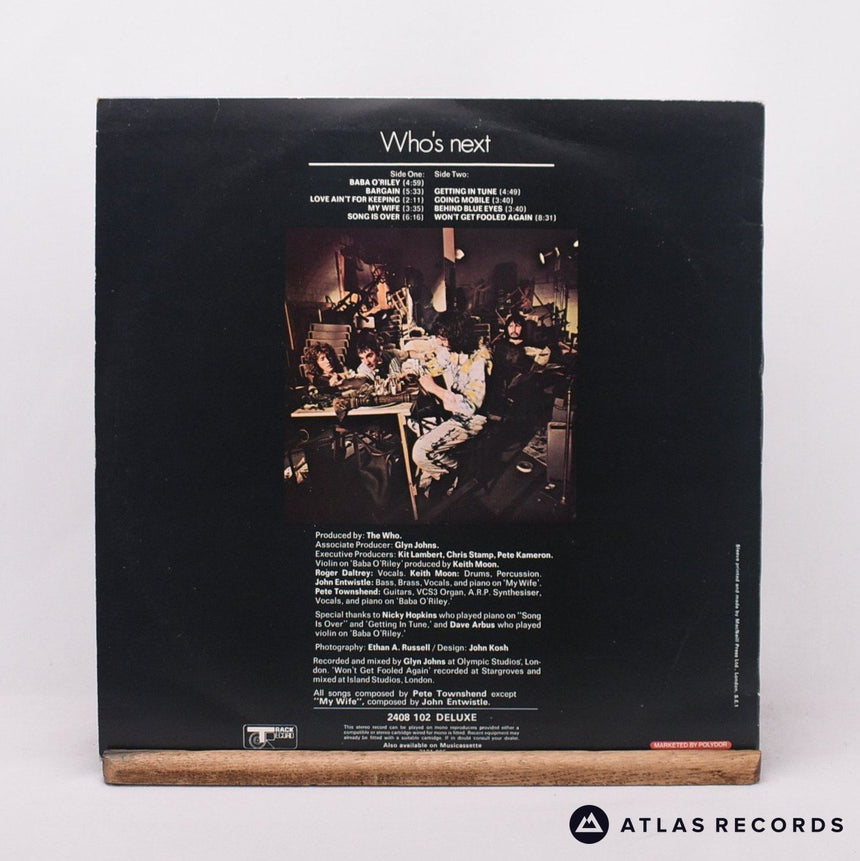 The Who - Who's Next - A//1 B//2 LP Vinyl Record - VG+/VG+