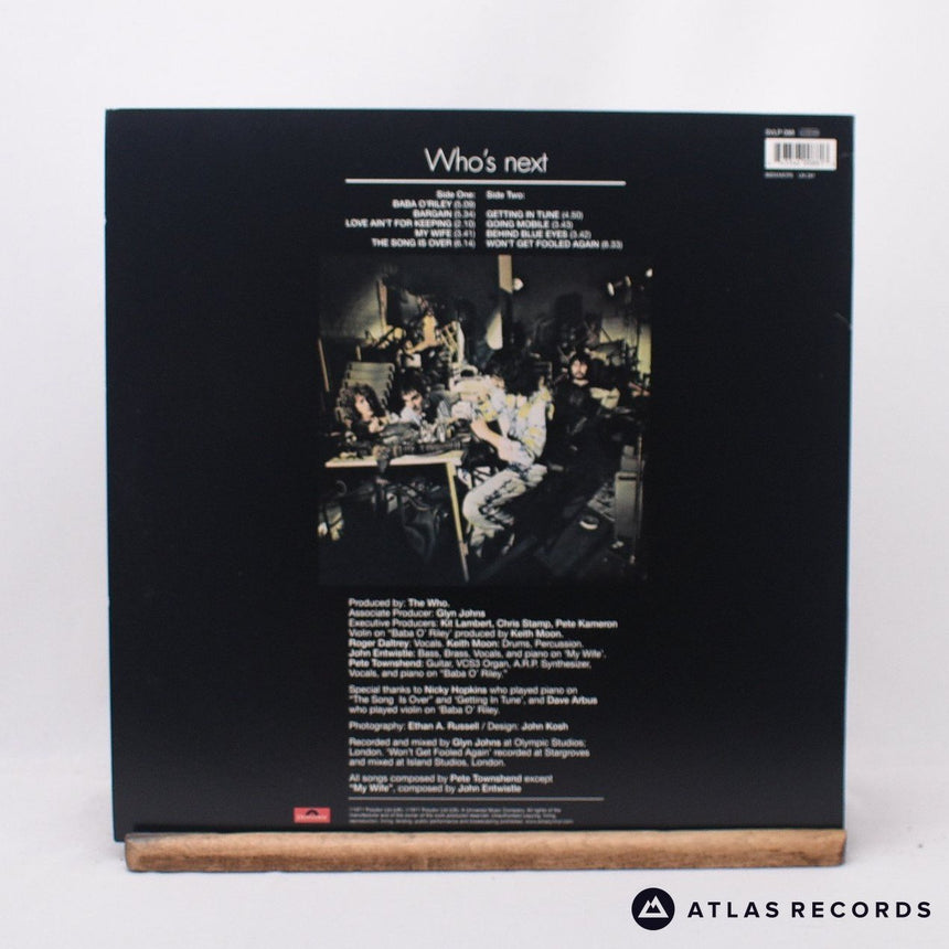 The Who - Who's Next - 180G Limited Edition A-01 B-01 LP Vinyl Record - EX/EX