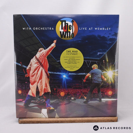 The Who With Orchestra Live At Wembley 3 x LP Vinyl Record - Front Cover & Record