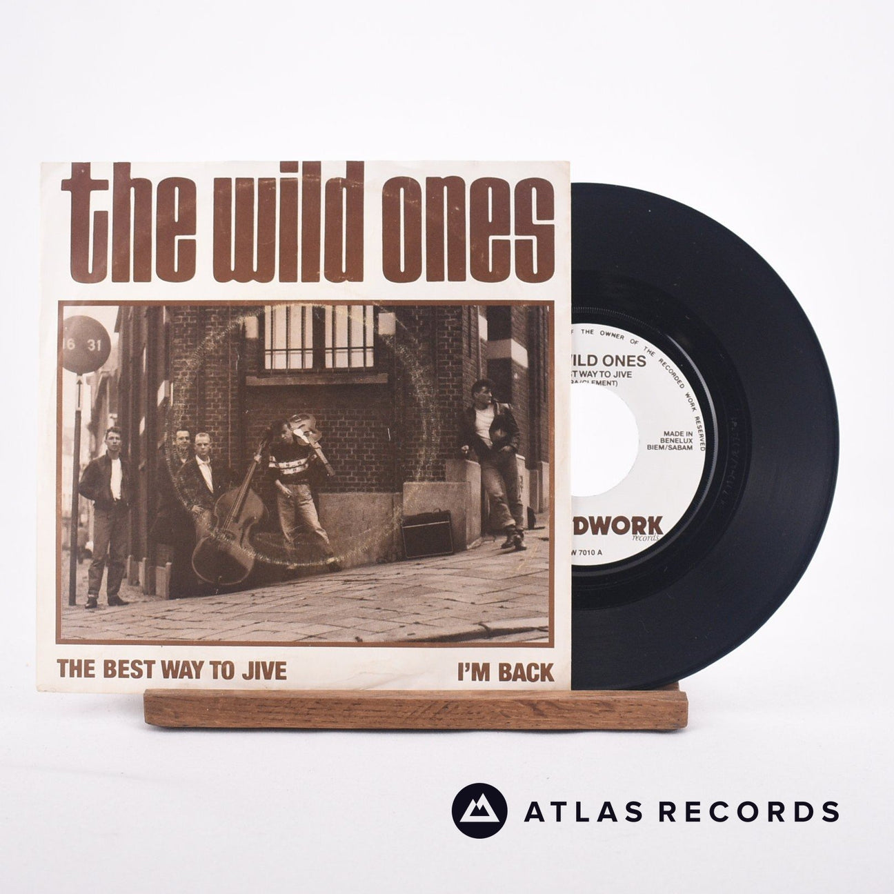 The Wild Ones The Best Way To Jive 7" Vinyl Record - Front Cover & Record