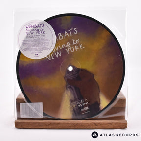 The Wombats Moving To New York 7" Vinyl Record - Front Cover & Record