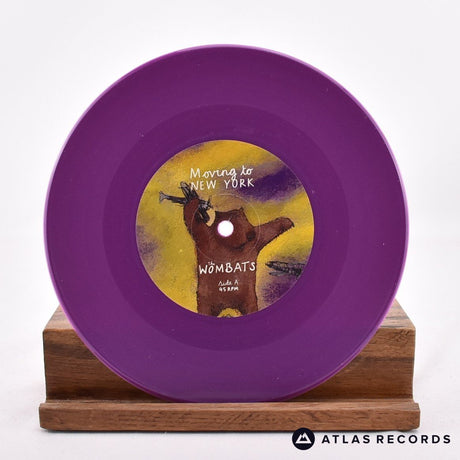 The Wombats - Moving To New York - Purple 7" Vinyl Record - NM/NM