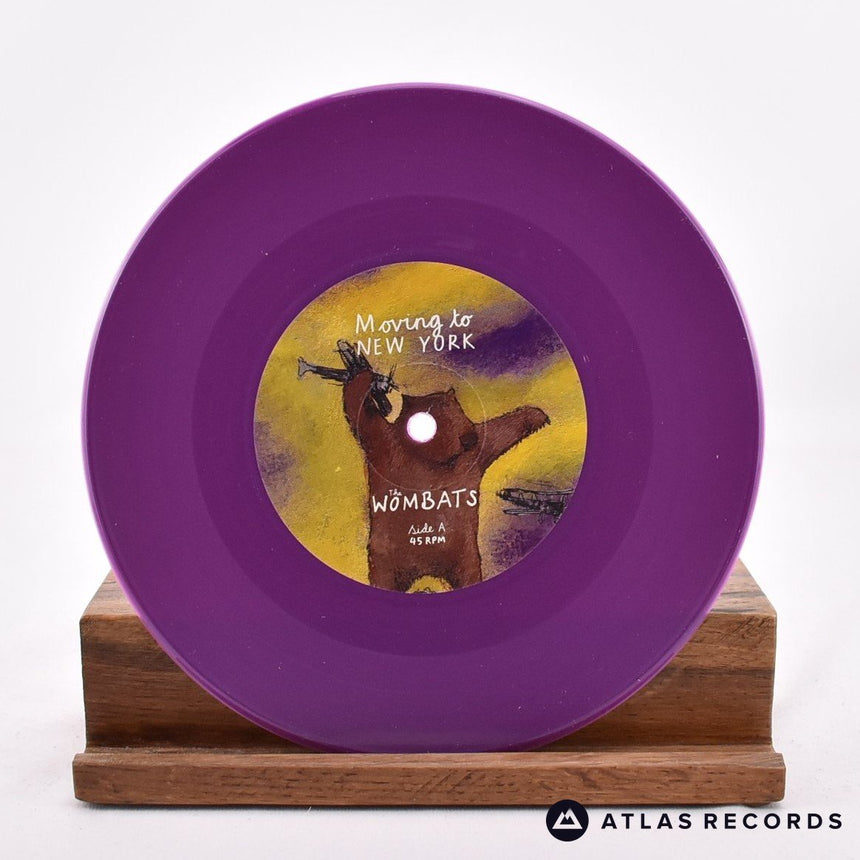 The Wombats - Moving To New York - Purple 7" Vinyl Record - NM/NM
