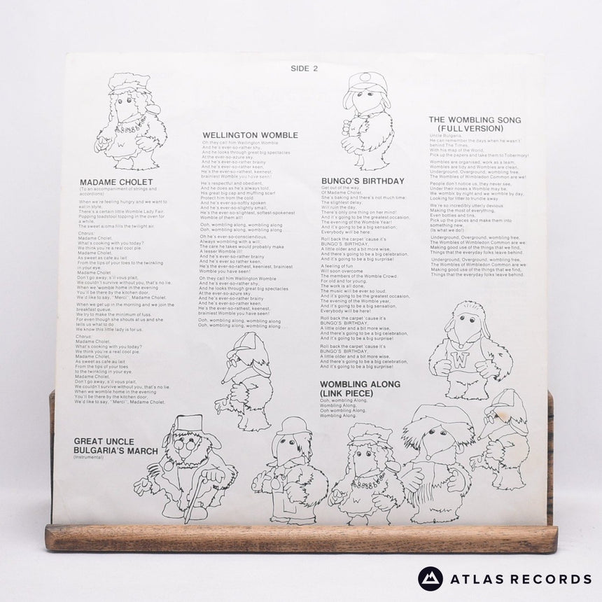 The Wombles - Wombling Songs - Insert LP Vinyl Record - EX/VG+