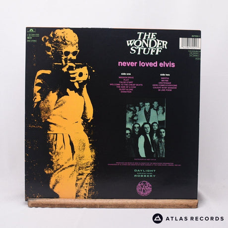The Wonder Stuff - Never Loved Elvis - A-1 B-2 LP Vinyl Record - NM/EX