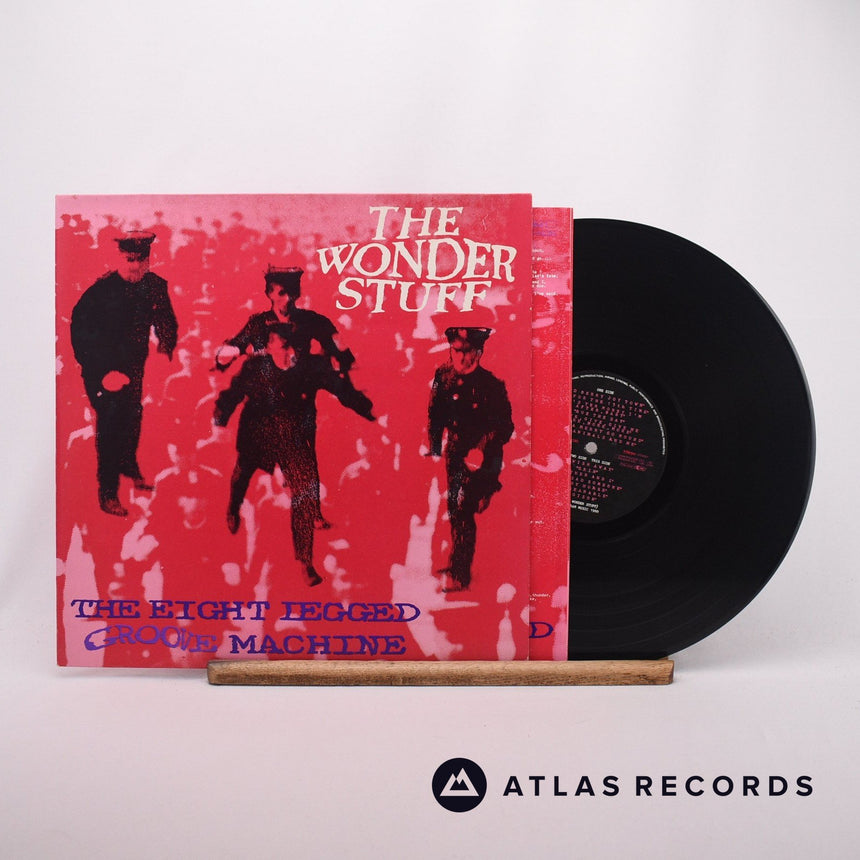The Wonder Stuff The Eight Legged Groove Machine LP Vinyl Record - Front Cover & Record