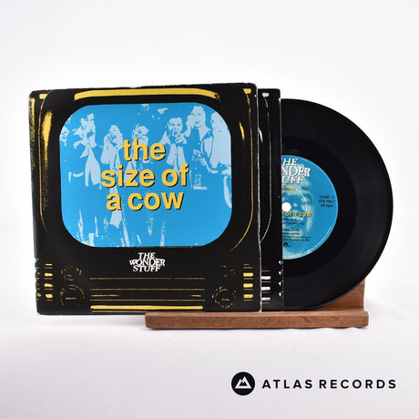 The Wonder Stuff The Size Of A Cow 7" Vinyl Record - Front Cover & Record