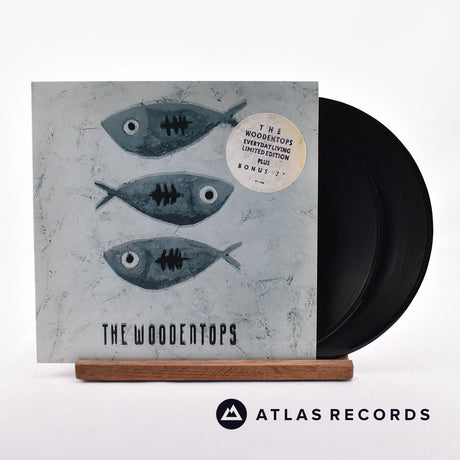 The Woodentops Everyday Living 2 x 7" Vinyl Record - Front Cover & Record