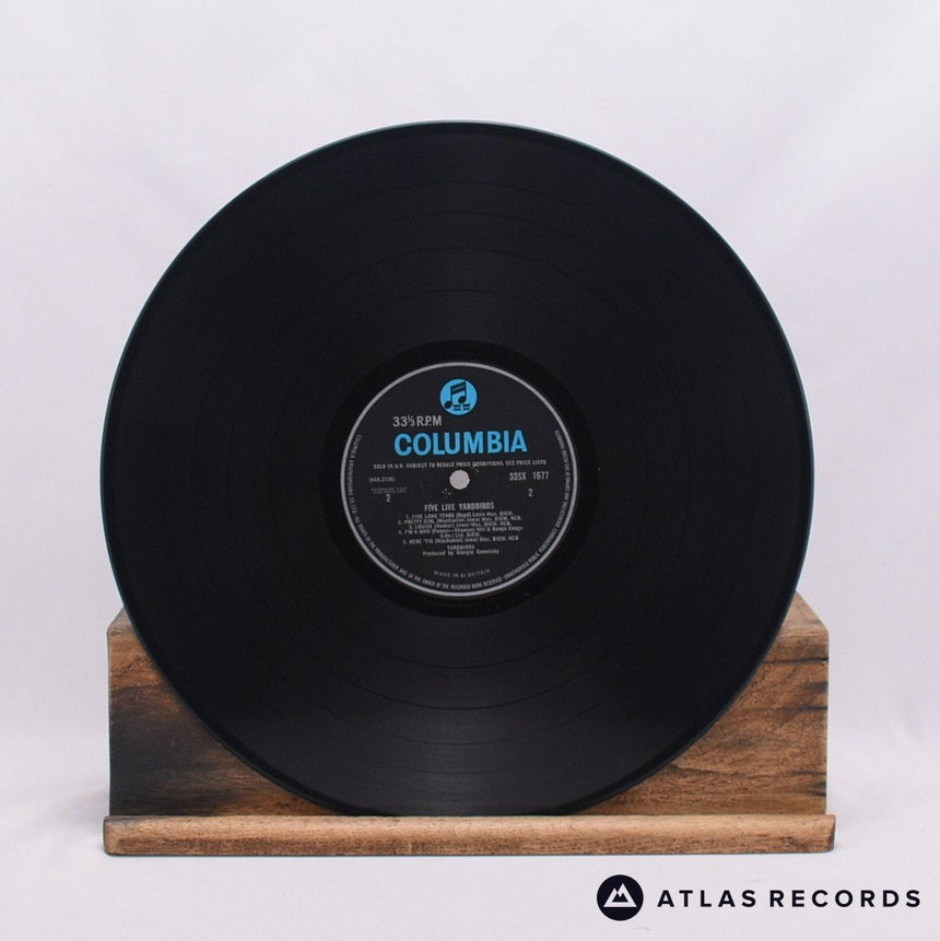 The Yardbirds - Five Live Yardbirds - Mono 25-1 26-1 LP Vinyl Record - VG+/VG+