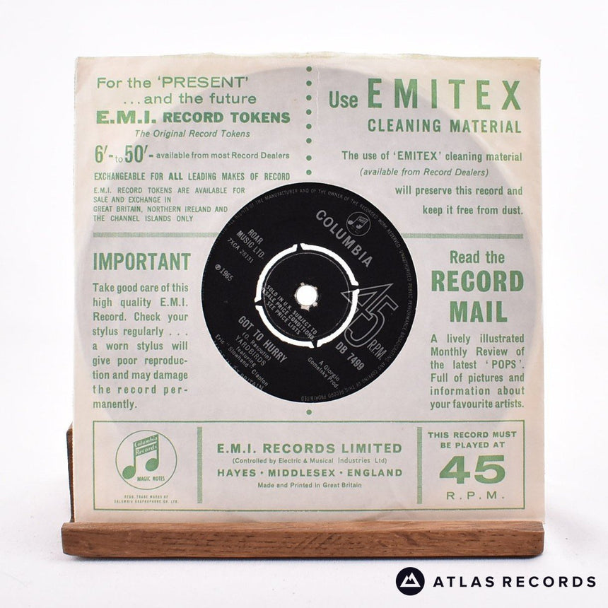 The Yardbirds - For Your Love - 7" Vinyl Record - VG+/VG+