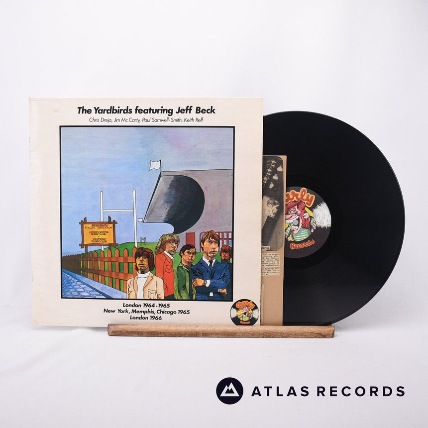 The Yardbirds London 1964-1965 New York, Memphis, Chicago 1965 London 1966 LP Vinyl Record - Front Cover & Record
