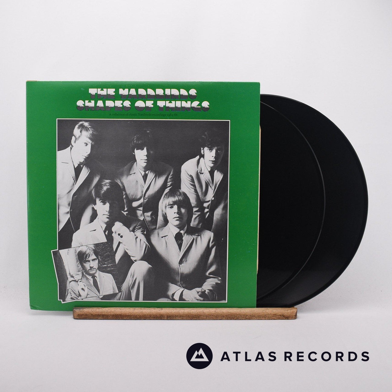 The Yardbirds Shapes Of Things 2 x LP Vinyl Record - Front Cover & Record