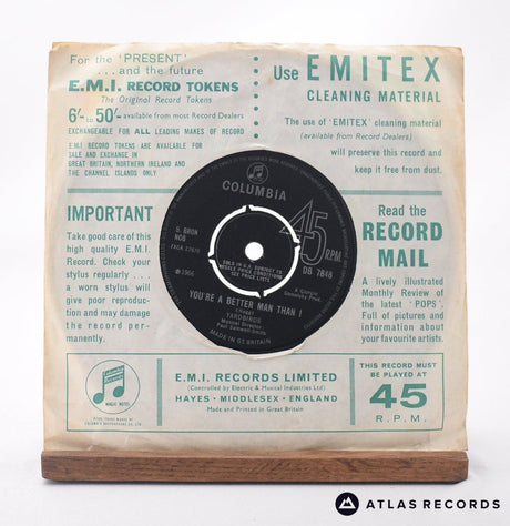 The Yardbirds - Shapes Of Things - 7" Vinyl Record - VG+/VG+