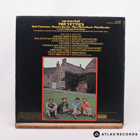 The Yetties - Up Market - Signed LP Vinyl Record - EX/EX