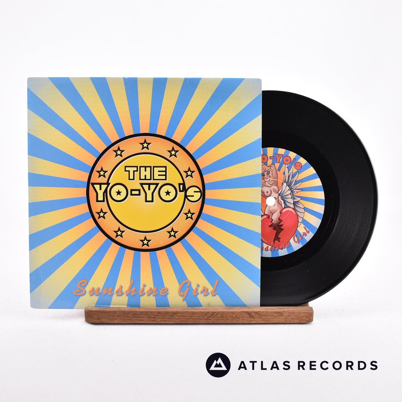 The Yo-Yo's Sunshine Girl 7" Vinyl Record - Front Cover & Record