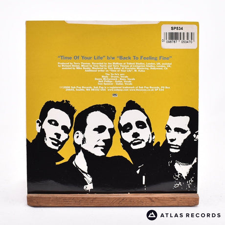 The Yo-Yo's - Time Of Your Life - Yellow Marbled 7" Vinyl Record - EX/EX