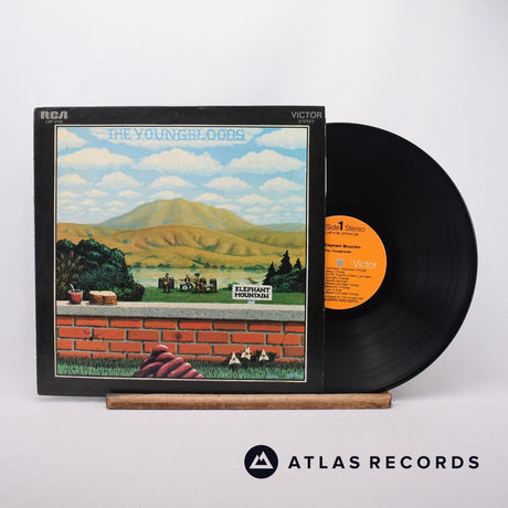 The Youngbloods Elephant Mountain LP Vinyl Record - Front Cover & Record