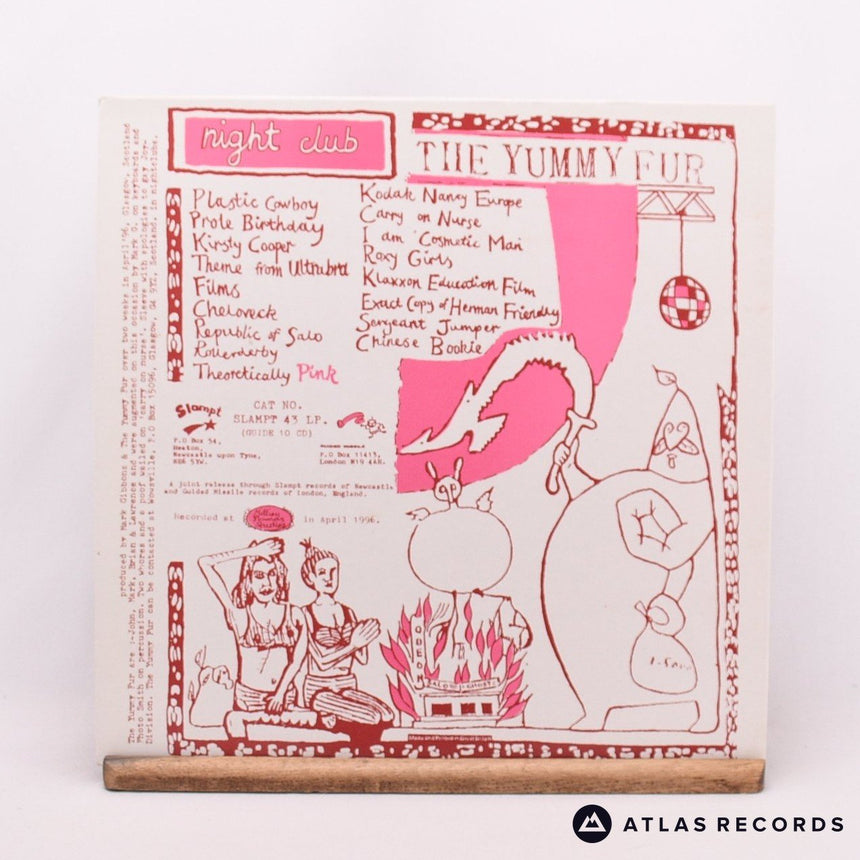 The Yummy Fur - Night Club - Booklet Insert Mpo LP Vinyl Record - EX/EX
