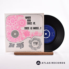 The Zipps When You Tell It, Tell It Well 7" Vinyl Record - Front Cover & Record