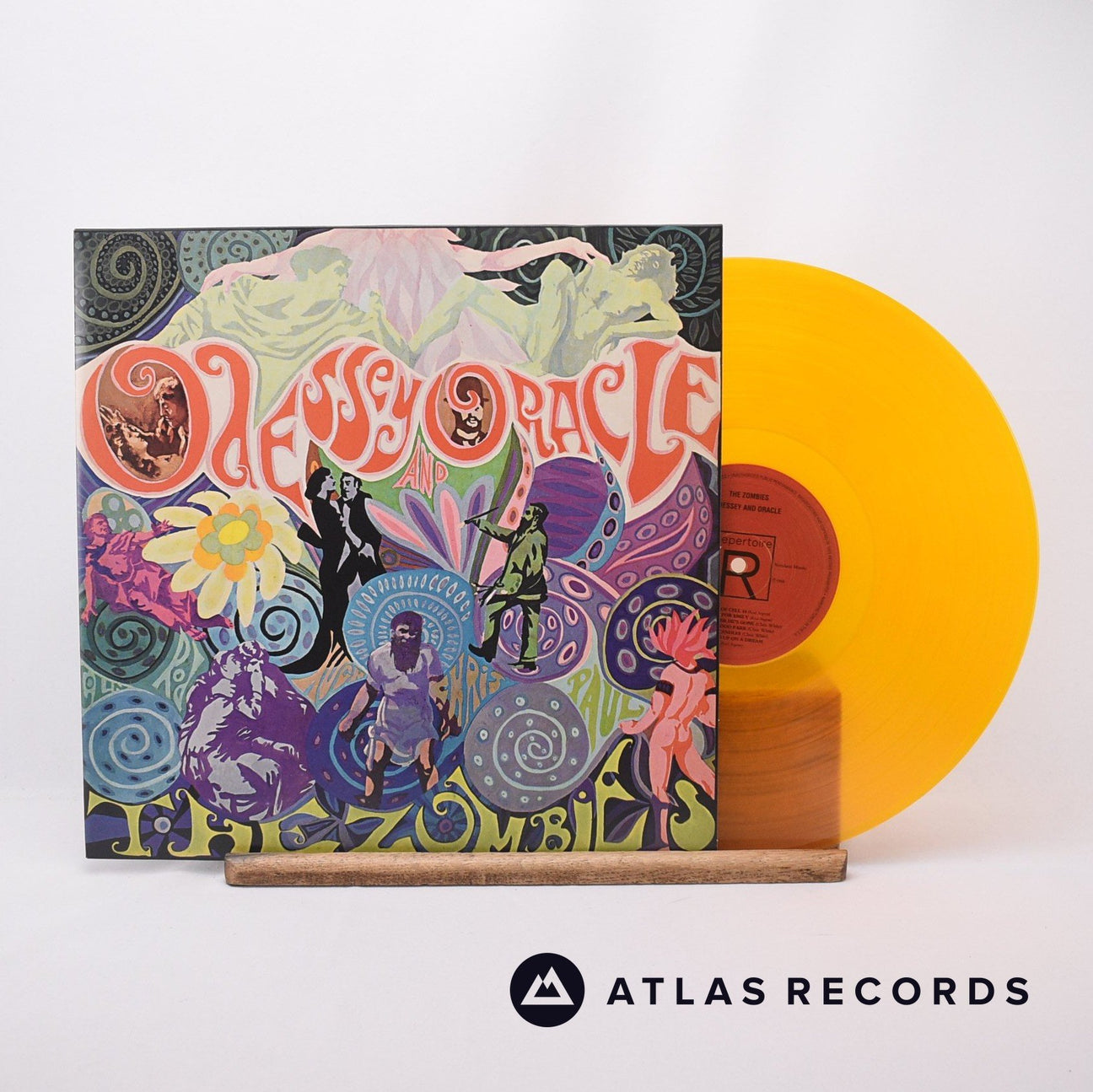 The Zombies Odessey And Oracle LP Vinyl Record - Front Cover & Record