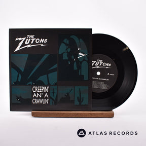 The Zutons Creepin' An' A Crawlin' 7" Vinyl Record - Front Cover & Record