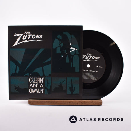 The Zutons Creepin' An' A Crawlin' 7" Vinyl Record - Front Cover & Record