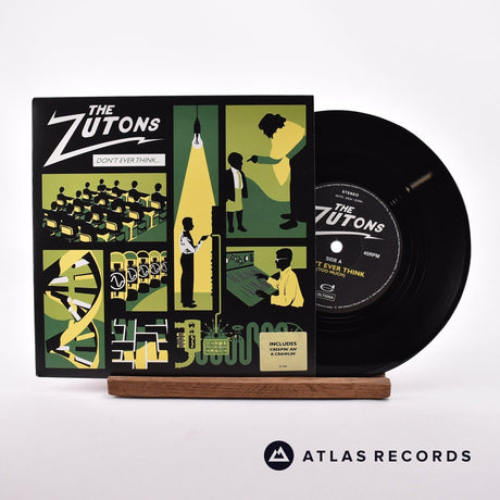 The Zutons Don't Ever Think 7" Vinyl Record - Front Cover & Record