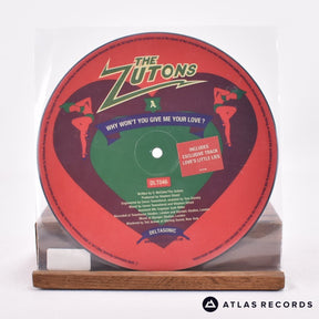 The Zutons Why Won't You Give Me Your Love? 7" Vinyl Record - Front Cover & Record