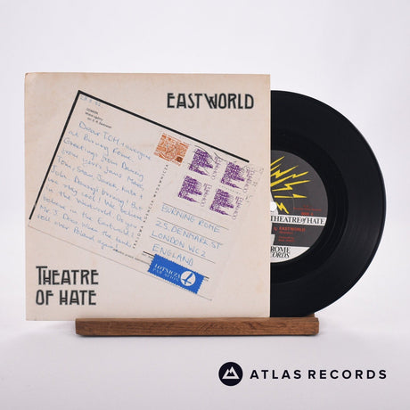 Theatre Of Hate Eastworld 7" Vinyl Record - Front Cover & Record