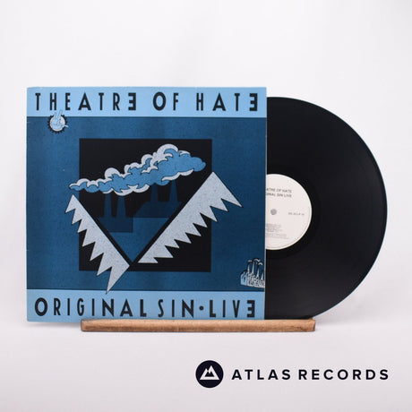 Theatre Of Hate Original Sin · Live LP Vinyl Record - Front Cover & Record