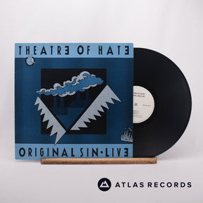 Theatre Of Hate Original Sin · Live LP Vinyl Record - Front Cover & Record