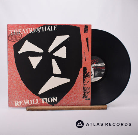 Theatre Of Hate Revolution LP Vinyl Record - Front Cover & Record