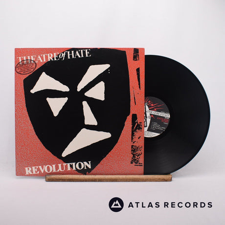 Theatre Of Hate Revolution LP Vinyl Record - Front Cover & Record