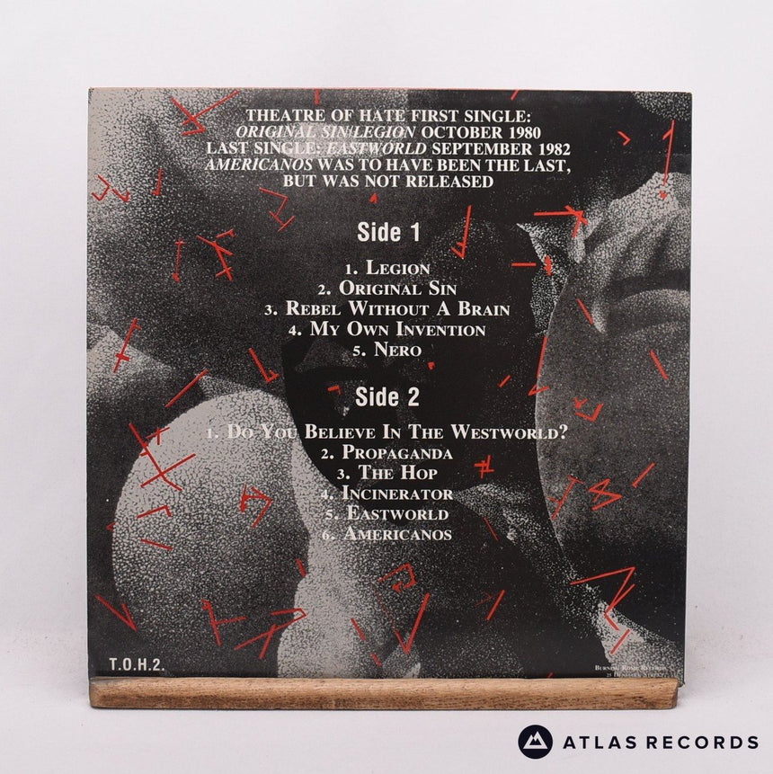 Theatre Of Hate - Revolution - Mpo Townhouse LP Vinyl Record - EX/EX