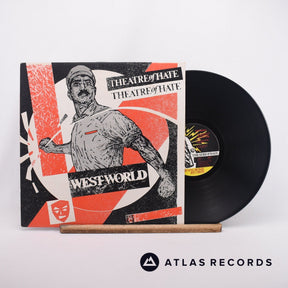 Theatre Of Hate Westworld LP Vinyl Record - Front Cover & Record