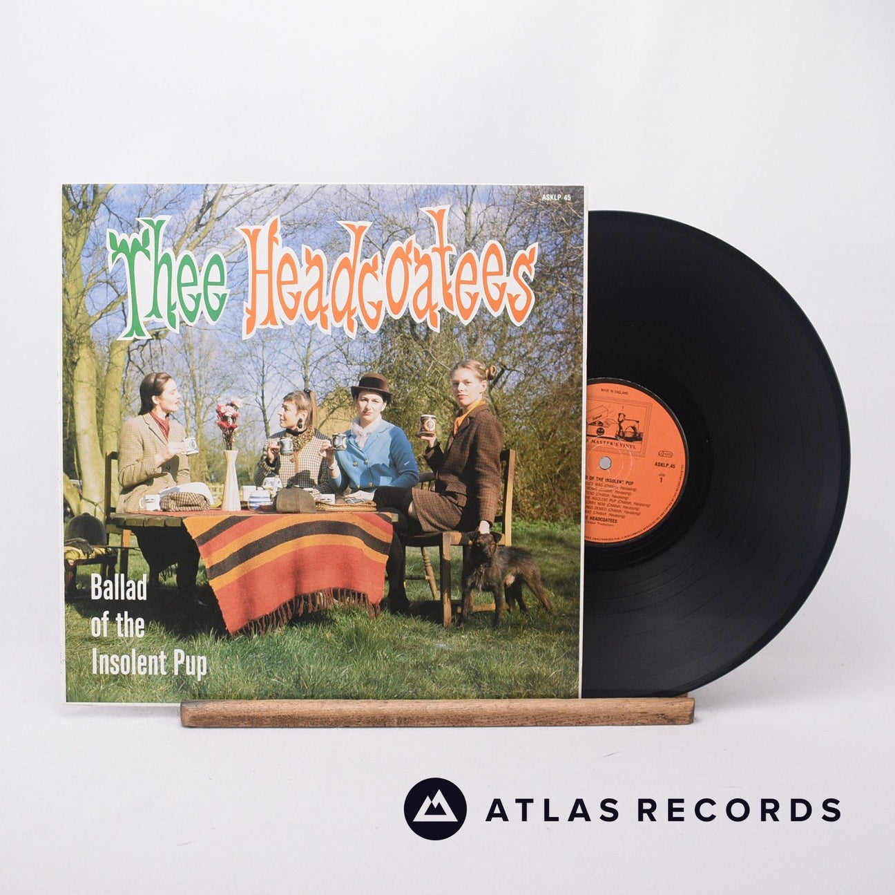 Thee Headcoatees Ballad Of The Insolent Pup LP Vinyl Record - Front Cover & Record