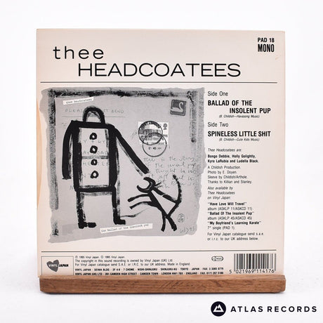 Thee Headcoatees - Ballad Of The Insolent Pup - Mono 7" Vinyl Record - EX/EX