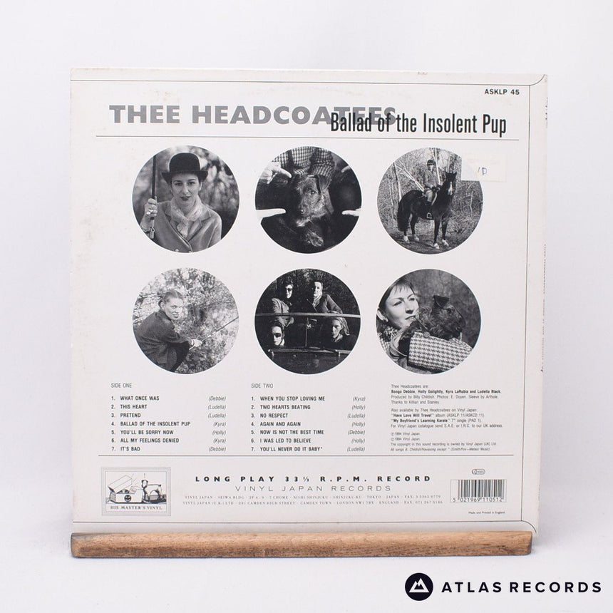 Thee Headcoatees - Ballad Of The Insolent Pup - LP Vinyl Record - EX/EX
