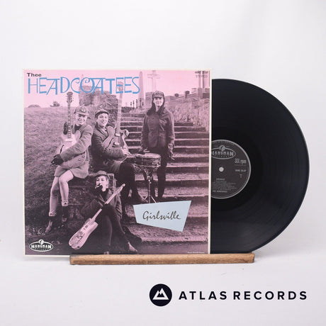Thee Headcoatees Girlsville LP Vinyl Record - Front Cover & Record