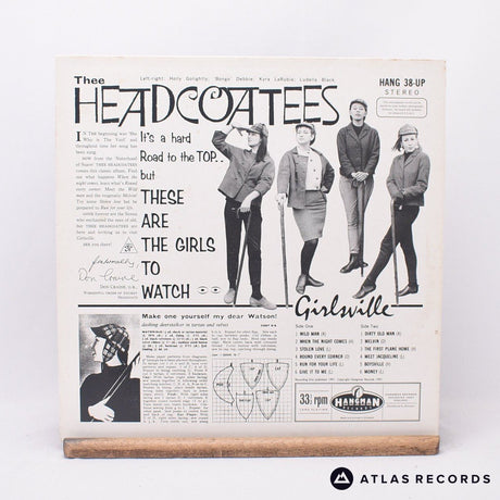 Thee Headcoatees - Girlsville - A1 B1 LP Vinyl Record - VG+/EX