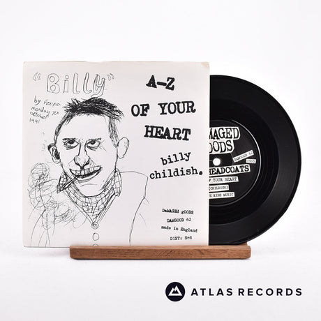 Thee Headcoats A-Z Of Your Heart 7" Vinyl Record - Front Cover & Record