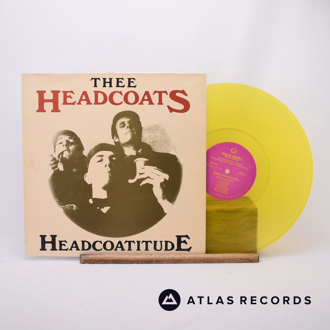 Thee Headcoats Headcoatitude LP Vinyl Record - Front Cover & Record