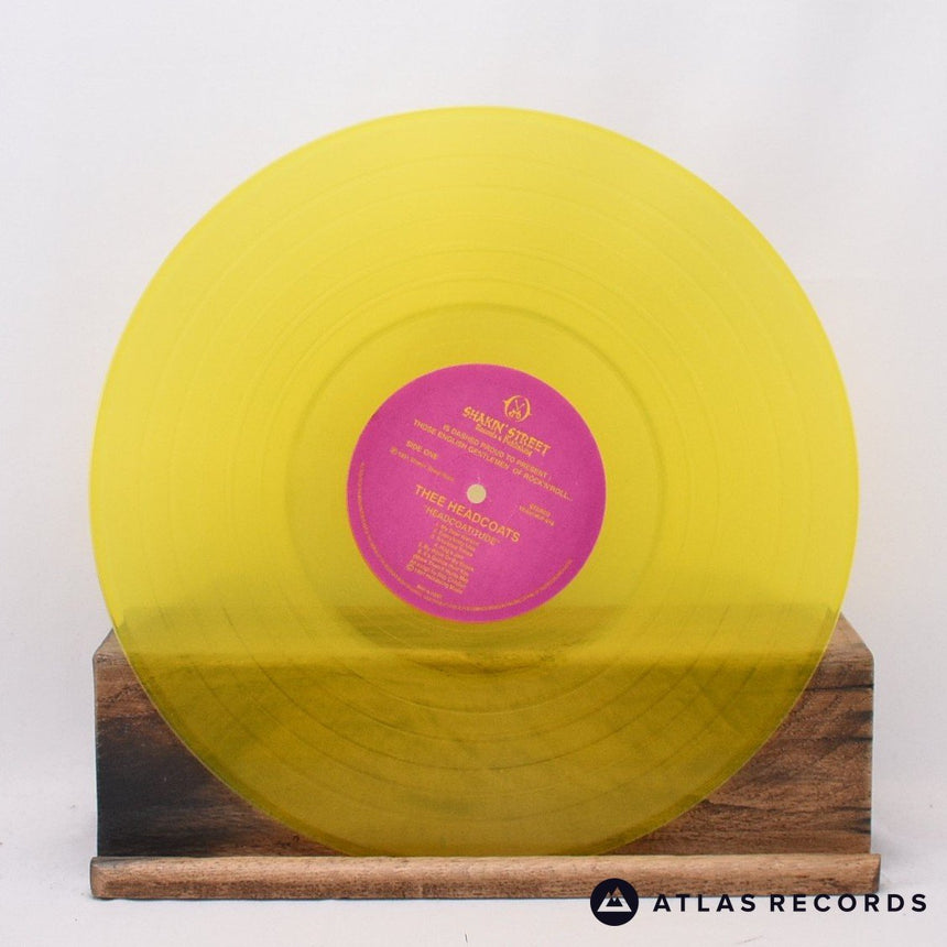 Thee Headcoats - Headcoatitude - Yellow Transparent LP Vinyl Record - EX/NM