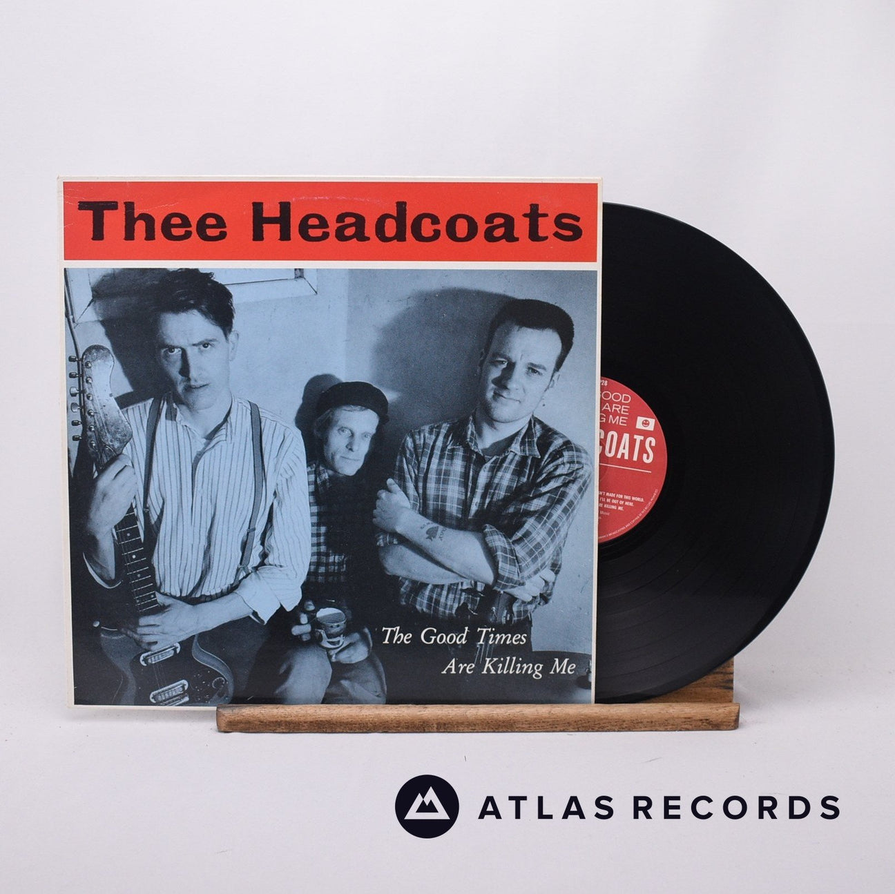 Thee Headcoats The Good Times Are Killing Me LP Vinyl Record - Front Cover & Record