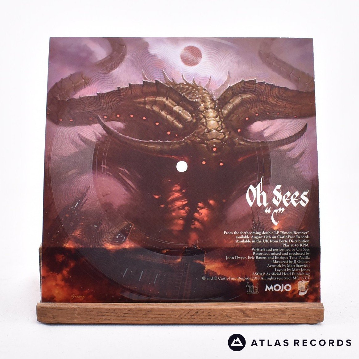 Thee Oh Sees "C" 7" Flexi-Disc Vinyl Record - In Sleeve