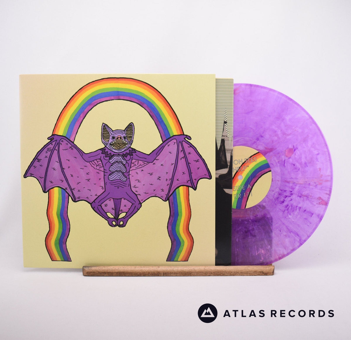 Thee Oh Sees Help LP Vinyl Record - Front Cover & Record