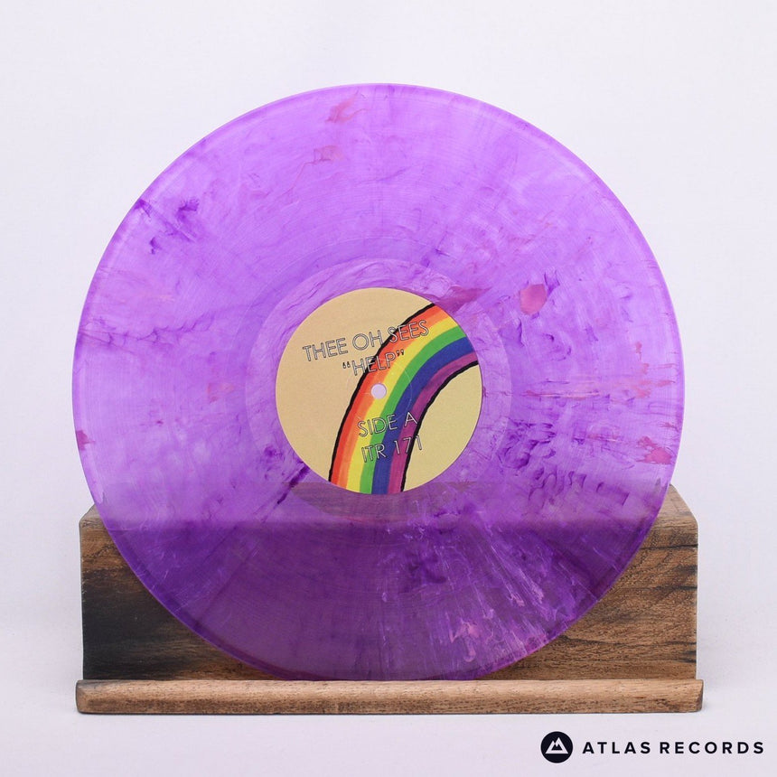 Thee Oh Sees - Help - Translucent Purple With Pink -A -B LP Vinyl Record - NM/NM