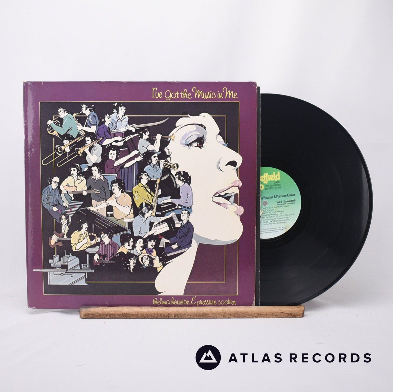 Thelma Houston I've Got The Music In Me LP Vinyl Record - Front Cover & Record